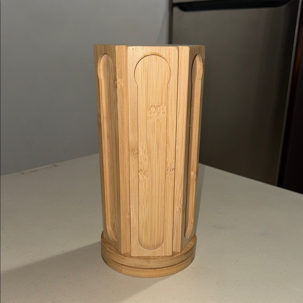 Marshalls Bamboo Kitchen Coffee Pod Creamer Holder/Organizer